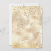 魅惑の金ゴールドシンデレラフェアリー 招待状 (裏面)