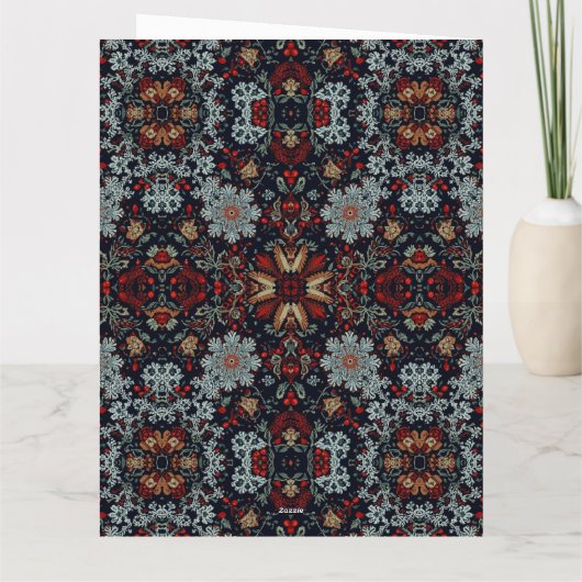 魅惑の雪の結晶交響曲 カード (裏面)