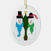 魅惑の雪姫 セラミックオーナメント (右)