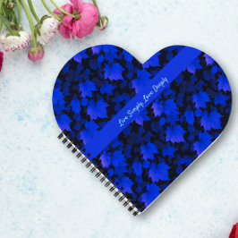 魅惑の青い秋葉の ノートブック