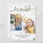 魅惑の願いお洒落タイポグラフィ2 – 写真 シーズンカード (正面)