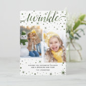 魅惑の願いお洒落タイポグラフィ2 – 写真 シーズンカード (スタンド正面)