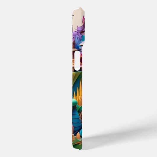 「魅惑の風景図解入りの、写真付きの」 Case-Mate iPhoneケース (裏面 / 右)