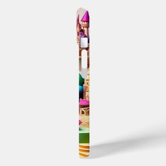 「魅惑の風景図解入りの、写真付きの」 Case-Mate iPhoneケース (裏面 / 左)