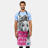 魅惑の飛行 エプロン (着用した状態)