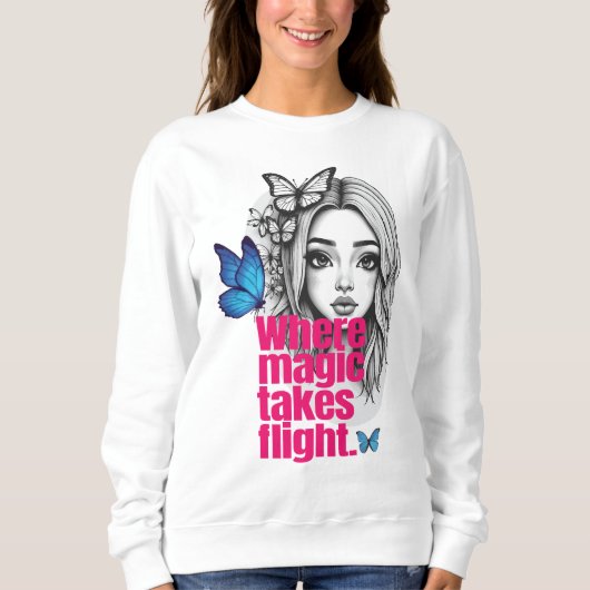 魅惑の飛行 スウェットシャツ (正面)
