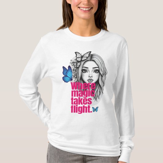 魅惑の飛行 Tシャツ (正面)