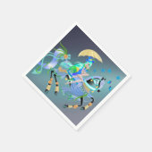 魅惑の馬の乗り スタンダードカクテルナプキン (角)