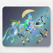 魅惑の馬の乗り マウスパッド (正面)