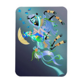 魅惑の馬の乗り マグネット (縦)