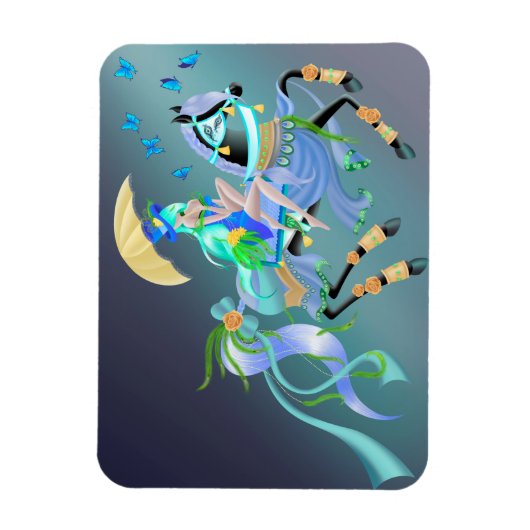 魅惑の馬の乗り マグネット (縦)