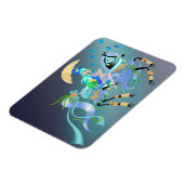 魅惑の馬の乗り マグネット (左側)