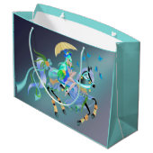 魅惑の馬の乗り ラージペーパーバッグ (裏面アングル)