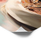 魅惑の馬術:女性のカーボーイウォールアート ポスター (コーナー)