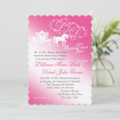 魅惑の馬車のおとぎ結婚話 招待状 (スタンド正面)