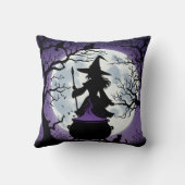 魅惑の魔女は満月の下でポーションを作る クッション (裏面)