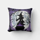 魅惑の魔女は満月の下でポーションを作る クッション (正面)