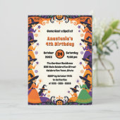 魅惑の魔女コーヴェンハロウィーン誕生日パーティー 招待状 (スタンド正面)