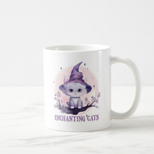 魅惑の魔女猫 コーヒーマグカップ (右)