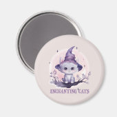 魅惑の魔女猫 マグネット (正面/裏面)
