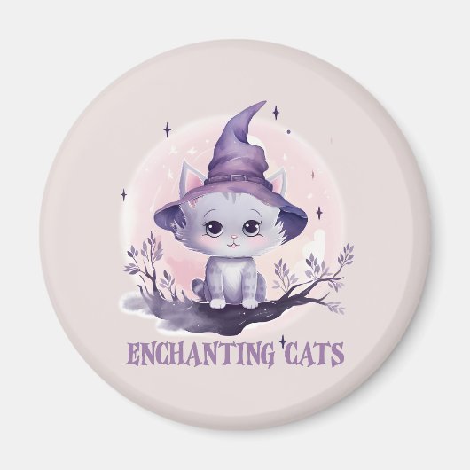 魅惑の魔女猫 マグネット (正面)