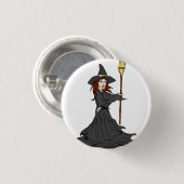 魅惑の魔女 缶バッジ (正面&裏面)