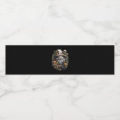 魅惑の魔女Whimsigothとラップのための神秘的な芸術 ペットボトルラベル (シングルラベル)