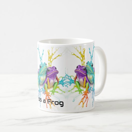 魅惑の鮮やかカエルのベスティーズCoCo コーヒーマグカップ (正面右)