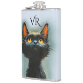 魅惑の黒猫 フラスク (左)