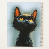 魅惑の黒猫 プランナー手帳 (裏面)