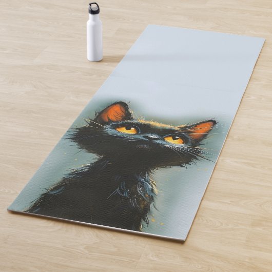 魅惑の黒猫 ヨガマット (インサイチュ)