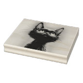 魅惑の黒猫 ラバースタンプ (スタンプ)