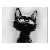 魅惑の黒猫 ラバースタンプ (インプリント)