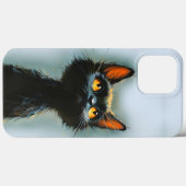 魅惑の黒猫 Case-Mate iPhoneケース (裏面 (横))