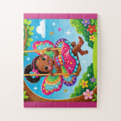 魅惑の"妖精のスイング"ジグソーパズル ジグソーパズル (縦)