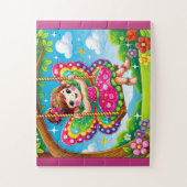 魅惑の"妖精のスイング"ジグソーパズル ジグソーパズル (縦)