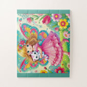 魅惑の「妖精&子猫」ジグソーパズル ジグソーパズル (縦)