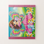 魅惑の「妖精&子猫」ジグソーパズル ジグソーパズル (縦)