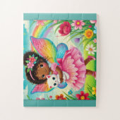魅惑の「妖精&子猫」ジグソーパズル ジグソーパズル (縦)