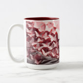 魅惑のsip:3Dパステルピンクバタフライマグカップ ツートーンマグカップ (左)