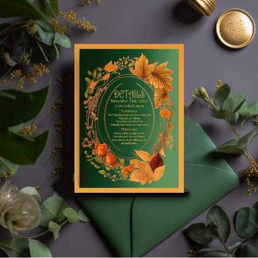 魅惑エレガントのドルイド丘囲い詳細 出欠カード