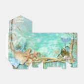 魅惑エレガント海ビーチ熱帯の好意ボックス フェイバーボックス (折り畳みなし)