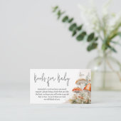 魅惑キノコの森の本ベビー エンクロージャーカード (スタンド正面)