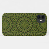 魅惑キノコ万華鏡のように千変万化するパターン Case-Mate iPhoneケース (裏面(横))