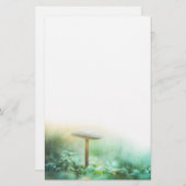 魅惑キノコ自然写真 便箋 (正面/裏面)