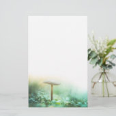 魅惑キノコ自然写真 便箋 (スタンド正面)