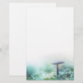 魅惑キノコ自然写真 便箋 (正面/裏面)