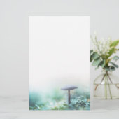 魅惑キノコ自然写真 便箋 (スタンド正面)