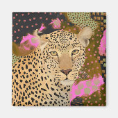 魅惑ヒョウ マグネット (正面)