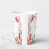 魅惑ピンクフェアリー園 – 誕生日 紙コップ (右)